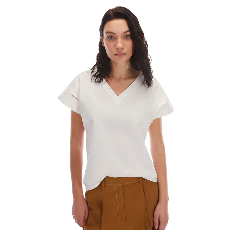 CANNES T-SHIRT MANICA CORTA IN JERSEY DI COTONE Penny Black | 2411971024200001